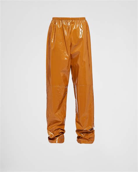 prada mens leather pants|bermuda pants for men.